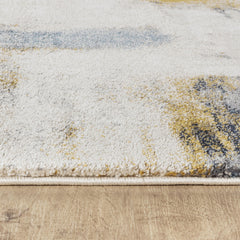 Cornelia B150A Area Rug Yellow/Cream