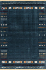 Kandahar B744A Area Rug Blue