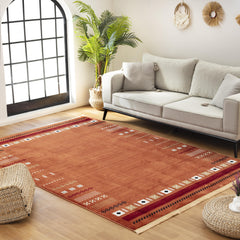 Kandahar B744A Area Rug Rose