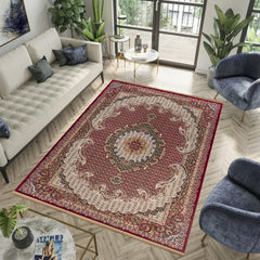 Sultan B924D Area Rug Red