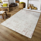 Boutique BT318 Area Rug Cream Pink