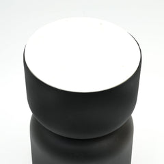 White Marble Side Table | Black Metal Frame | Modern End Table | Stylish Living Room Accent