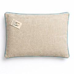 Embroidered Peacock Decorative Pillow with Filler, 16x24x6"