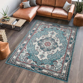 Hereke 470 Area Rug Blue
