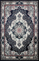 Hereke 470 Area Rug Navy