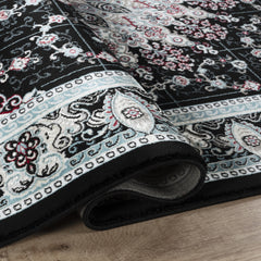 Hereke 478 Area Rug Black