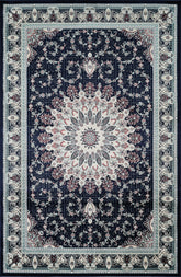 Hereke 478 Area Rug Navy