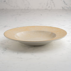 Porcelain Deep Plate | Sand, 8.45oz, | Pack of 12