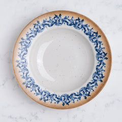 Deep Plate | Porcelain | Amalfi, Set of 12