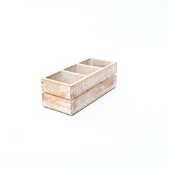 Mango Wood Cutlery Holder | Hand-Carved Design