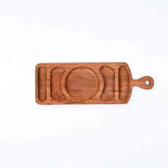 Serving Platter | Acacia Wood | Handmade Elegant Serving
