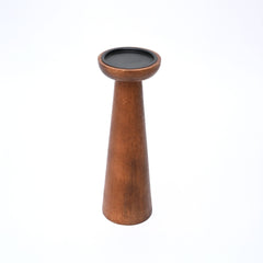 Candle Holder | Natural Finish | Mango Wood | Home Decor