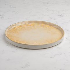 Short Rim Stackable Plate | Porcelain, Pack of 4