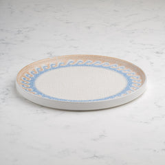 Short Rim Stackable Plates | Porcelain, Set of 4