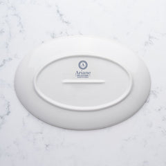 Plate Oval With Foot | Amalfi | Porcelain, Set of 12