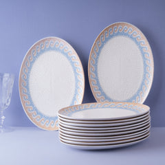 Plate Flat | Porcelain, 11" | Pack of 12