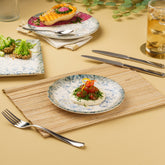 Round Rimless Plate | Porcelain | Pack of 12