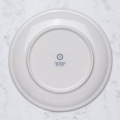 Round Rimless Plate | Set of 6 , Porcelain