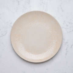 Round Rimless Plate | Pack of 12 | Porcelain