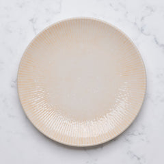 Round Rimless Plate | Porcelain, Set of 6