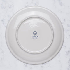 Round Rimless Plate | Porcelain, Set of 6