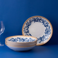 Round Cous Cous Deep Plate | 10.23" | Porcelain, Pack of 6
