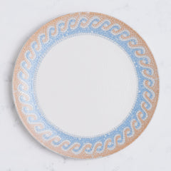 Round Rimless Plates | Porcelain, Set of 6