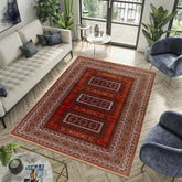 Kandahar E851B Area Rug Rose