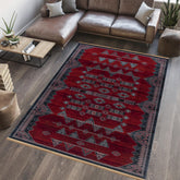 Kandahar E927A Area Rug Red