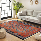 Kandahar E927A Area Rug Rose