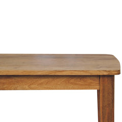 Rope Coffee Table, Open Shelf, Light Brown