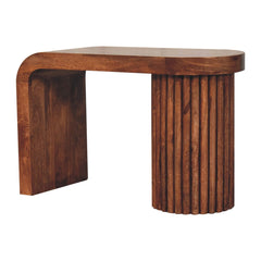 Solid Wood Honey Caramel Serenity Coffee Table, Brown
