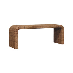 Rattan Weave Bench
