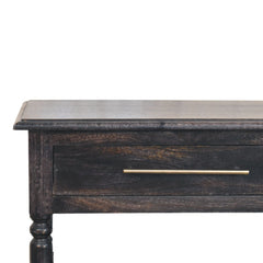 Solid Wood Heritage Turned-Leg Side Table