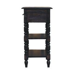 Solid Wood Heritage Turned-Leg Side Table