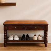 Solid Wood Barclay Storage Bench