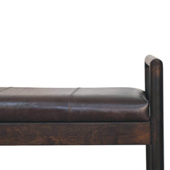 Solid Wood Gridline Bench