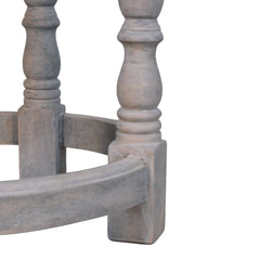 Artisan Furniture Solid Wood Rustic Charm Stool