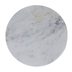 Artisan Furniture Solid Wood Marble Top Bulla Side Table
