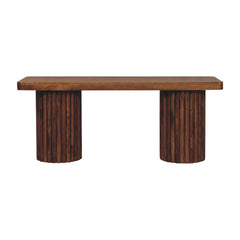 Artisan Furniture Solid Wood Astoria Fluted Bench