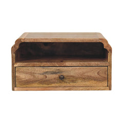 Artisan Furniture Solid Wood Avora Wall-Mounted Bedside