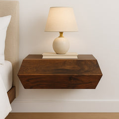 Artisan Furniture Solid Wood Prisma Wall-Mounted bedside