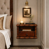 Bamboo Wall-Mounted Bedside