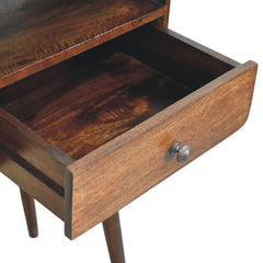 Solid Wood Three Drawer Console Table