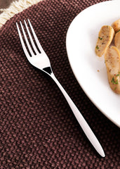 Stainless Steel Dinner Fork | 8.2", Silver, Set of 12