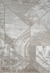 Li Paris LP203 Area Rug Cream/Gold