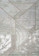 Li Paris LP203 Area Rug Cream/Green