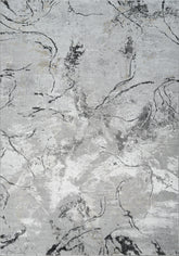Li Paris LP239 Area Rug Grey/Black
