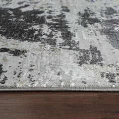 Li Paris LP272 Area Rug Grey/Black