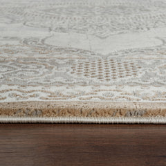 Merry MR226A Area Rug Cream/Gold